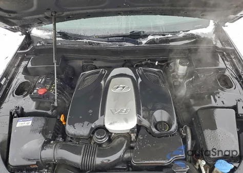 2012 Hyundai Genesis 4.6L из США, поврежденный, VIN KMHGC4DFXCU203286